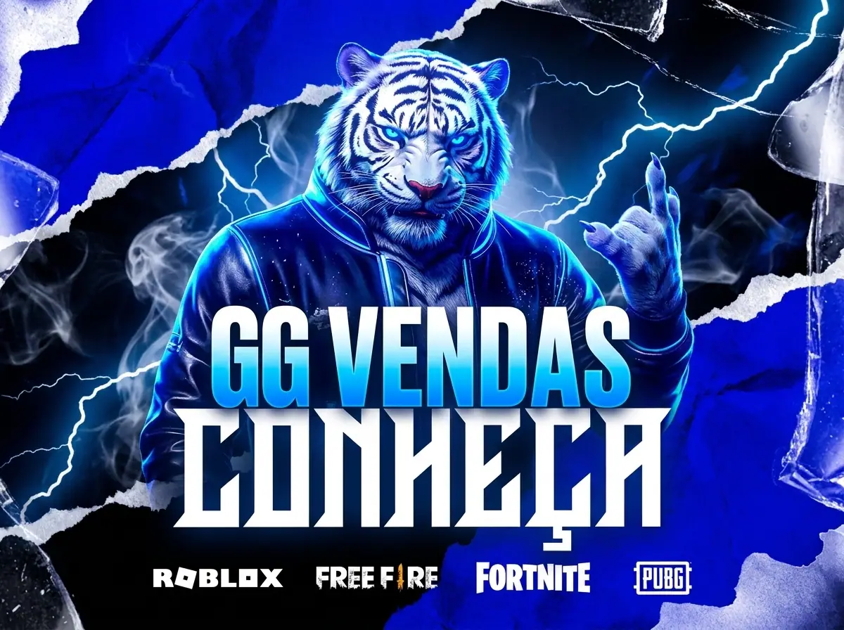 GG Vendas - Conheça: Roblox, Free Fire, Fortnite, PUBG